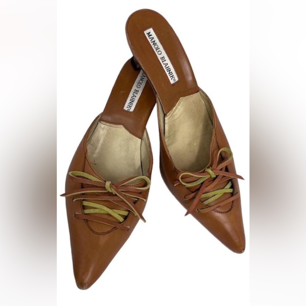 Manolo Blahnik women’s mule size 36 1/2